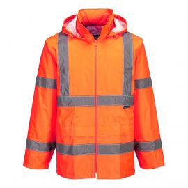 MEN'S HI-VIS RAIN JACKET