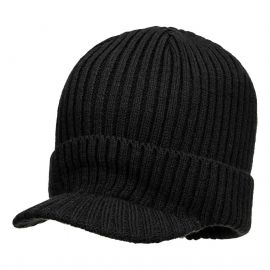 BEANIE HAT WITH PEAK