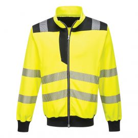 MEN'S HI-VIS ZIP SWEATSHIRT
