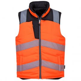 MEN'S HI-VIS REVERSIBLE BODYWARMER
