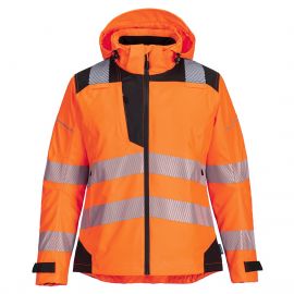 WOMEN'S HI-VIS RAIN JACKET