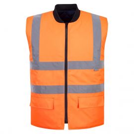 MEN'S HI-VIS REVERSIBLE BODYWARMER