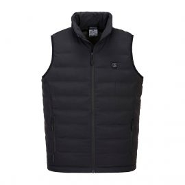 MEN'S ULTRASONIC HEATED TUNNEL BODYWARMER BLACK