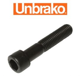 M8 x 130 MM - SOCKET HEAD CAP SCREW - DIN 912 - GRADE 12.9 - SELF COLOUR - UNBRAKO