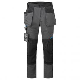 MEN'S SLIM FIT HOLSTER TROUSERS METAL GREY